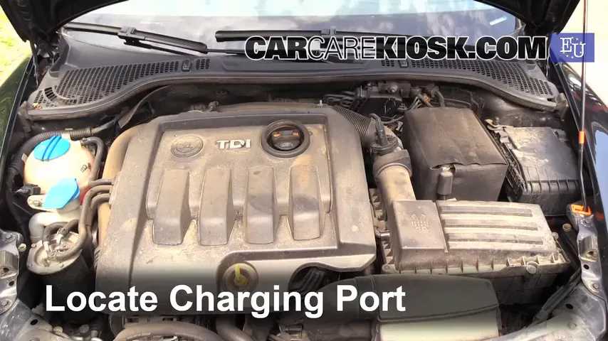 2011 Skoda Octavia TDI CR 2.0L 4 Cyl. Turbo Diesel Air Conditioner Recharge Freon